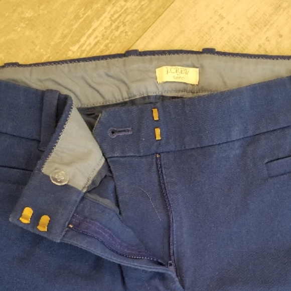 J Crew - Blue Stretch Pants Trousers - Picture 4 of 6